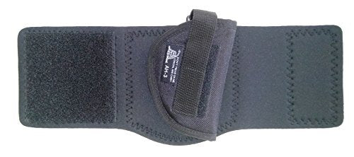 DTOM Conceal Ankle Holster For Beretta 3032, and More - AH3   AH3 Neoprene and Nylon  for Ruger LCP, S&W Bodyguard 380, Walther PPK/PPK-S, Beretta 3032, and More - AH3 - Opticdeals