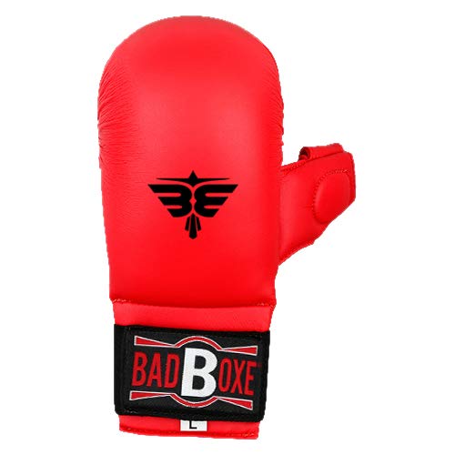 Karate Gloves Sz M Red - Opticdeals