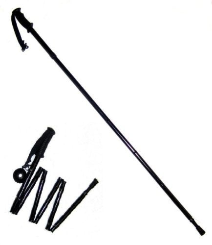 EARTHTREKGEAR Folding Collapsible Travel Hiking Trekking Pole - Opticdeals