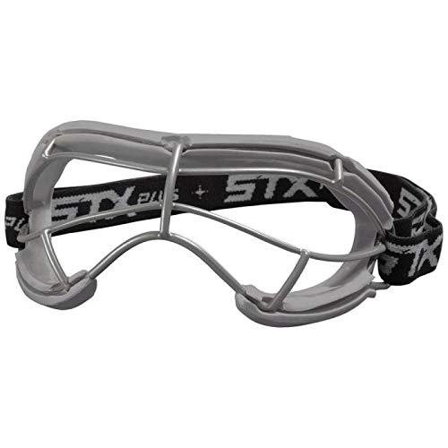 STX 4Sight  Lacrosse Eye Mask + S Youth Girl's  Eye Protection Grey Field Hockey - - Opticdeals