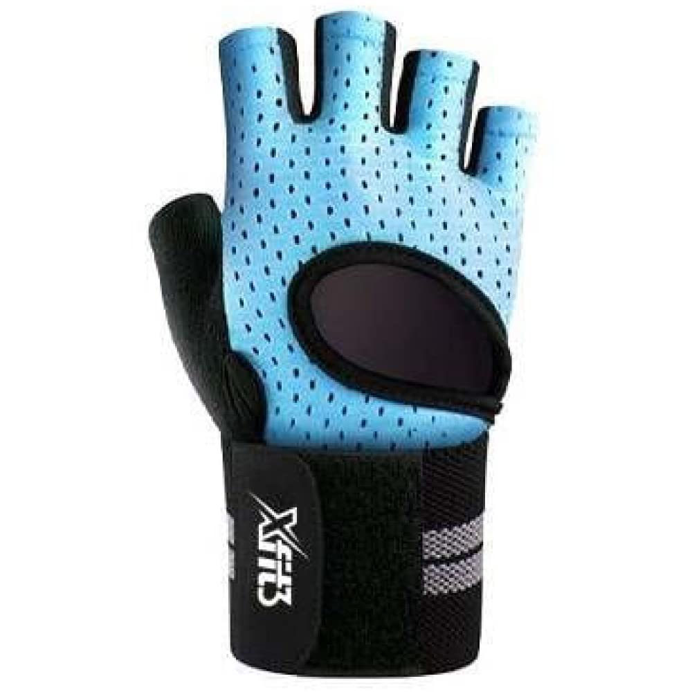 XFIT3 Weight Lifting Gloves (Black, XL)Workout Gloves - Opticdeals