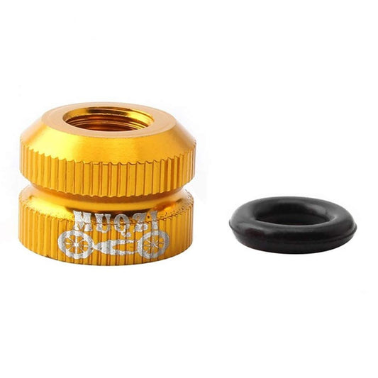 heiyun Bicycle Aluminium Alloy Lock Nut Tire Nozzle Bike Vacuum Tire Law Mouth - Opticdeals