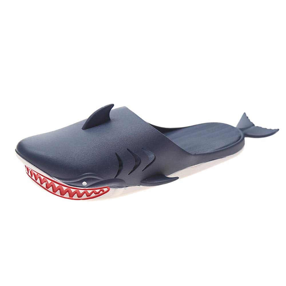 Terasaki Unisex Shark Slippers Beach Party Funny Shark slippers Men and Women - Opticdeals