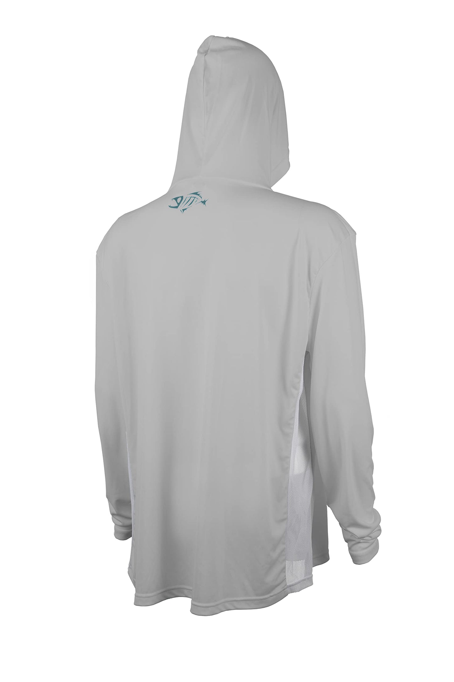 Gloomis Fishing Gloomis Long Sleeve Tech Tee Hooded - Prlgray, LG [GTEEVAPLSHLGY] - Opticdeals