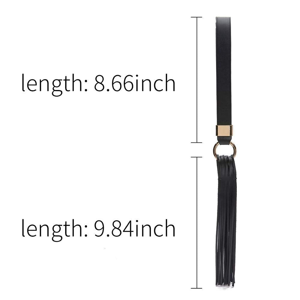 19 Inch Short Horse Riding Handle Crop English Whip Soft Genuine Leather Harness - Opticdeals