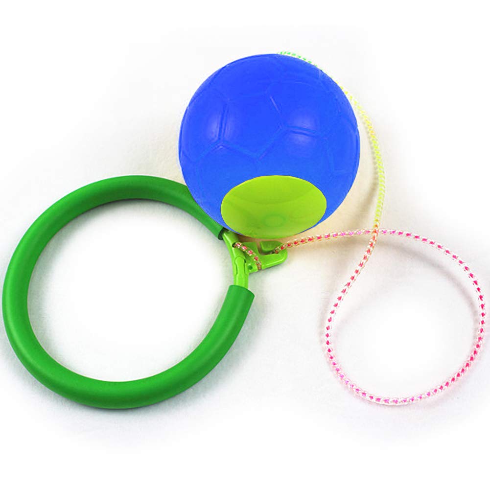 TEBE Skip Ball - Jumping Toy Swing Balls - Great Fitness Game for Men and Women - Opticdeals