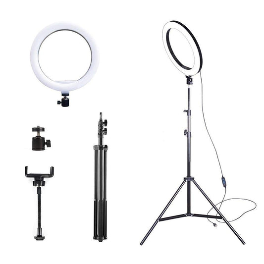 ring light Selfie with Tripod Stand & Cell Phone Holder for Live Stream/Makeup SierraOak Mini led Camera Ringlight for YouTube Video/TIK Tok for iPhone11 Xr Android - Opticdeals