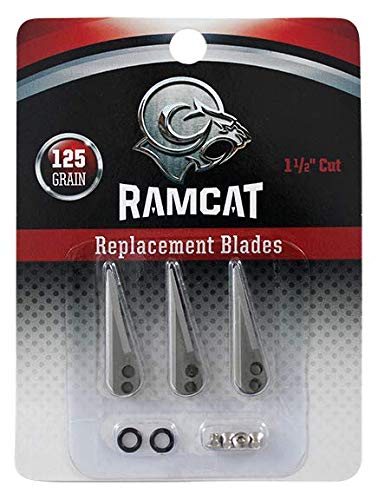 Ramcat Broadheads Accessories (Replacement Blades - 125 Grain) - Opticdeals