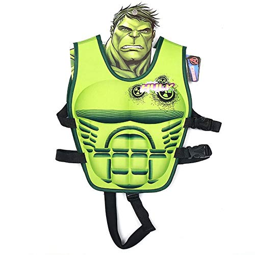 JKSPORTS Children Float Swimming Aid Life Jacket Swim Vest Kids (Hulk M Code) - Opticdeals