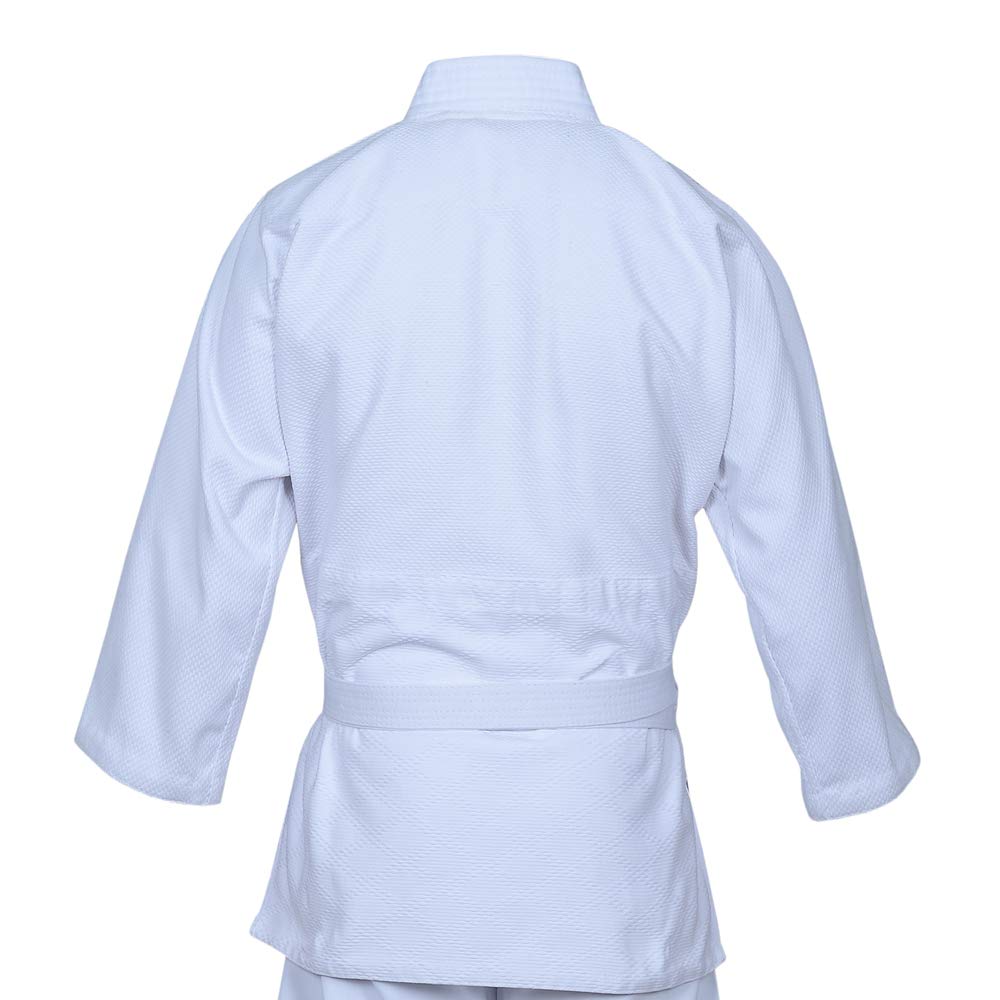 Twister Judo Gi Black Tiger Judo Uniform  (White, 5)  With Free Belts - Opticdeals