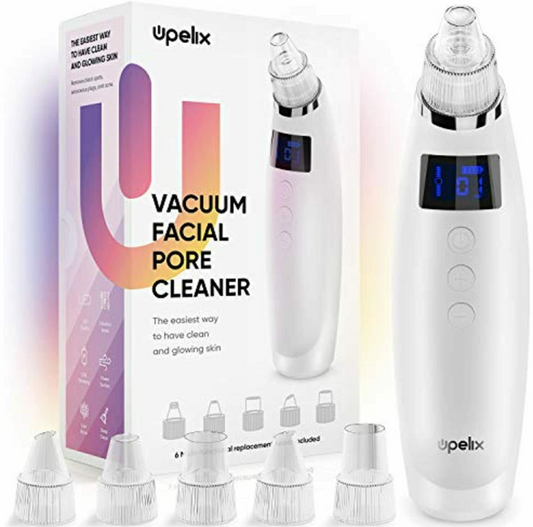 Upelix Vacuum Pore Cleaner Blackhead Remover Electric LED/USB DEEP Clean NEW - Opticdeals