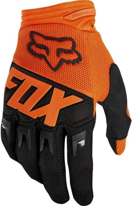 Fox Racing Dirtpaw Race Youth Off-Road Motorcycle Gloves - Orange/Medium - Opticdeals