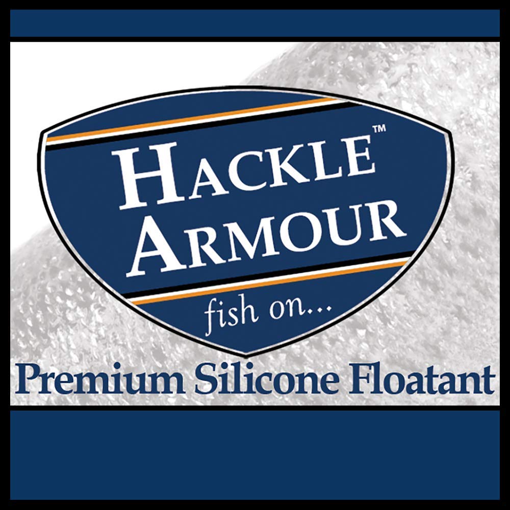 Hackle Armour Premium Silicone Fly Floatant 2 Pack - Temperature Stable Floatant - Opticdeals