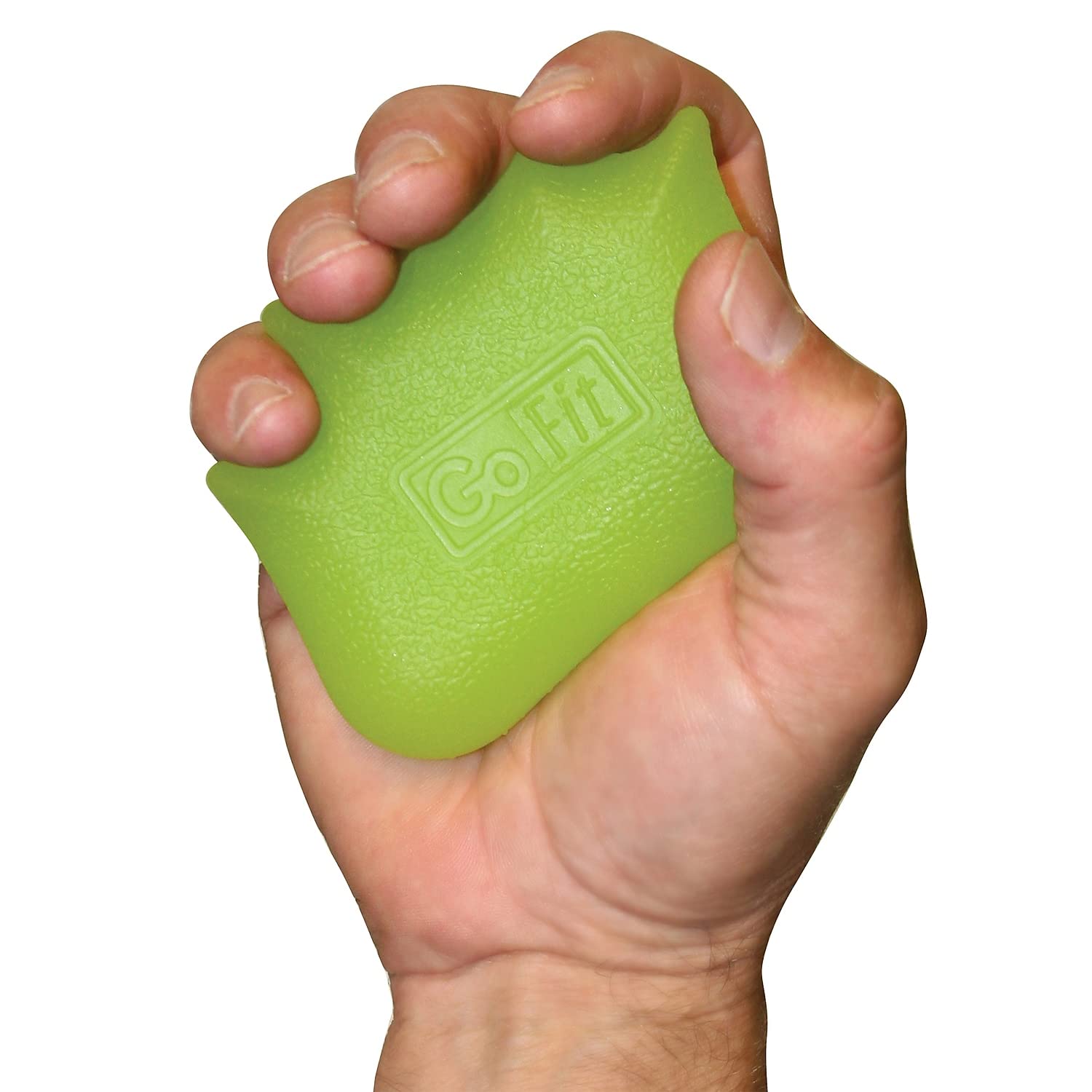 GoFit Green Gel Hand Grip, Medium (GF-GEL-MED) (GOFGFGELMED) - Opticdeals