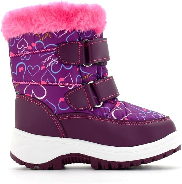 Nova Toddler Girl's Winter Snow Boots Size 11 - Opticdeals