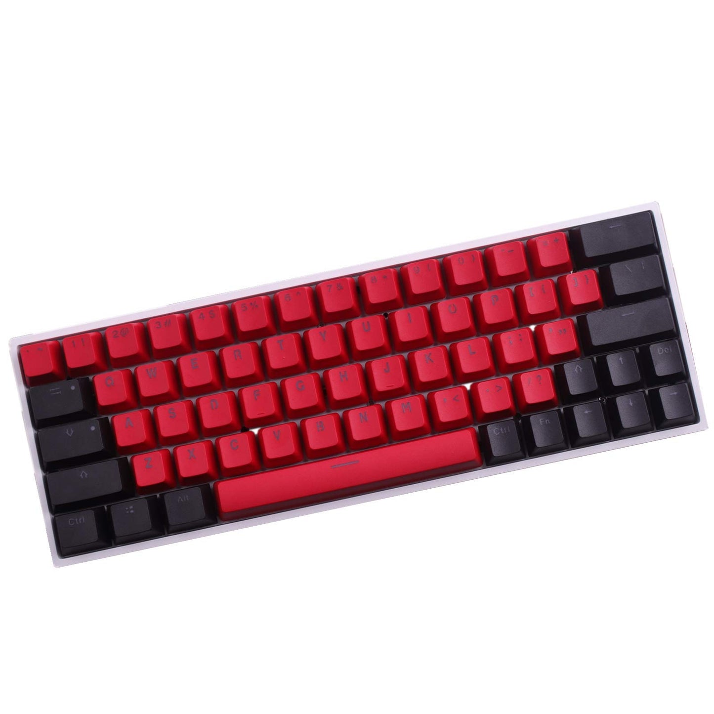 64 Keycaps Backlight Two-Color Mechanical Keyboard Keycaps PBT Keycap for GK64 / - Opticdeals