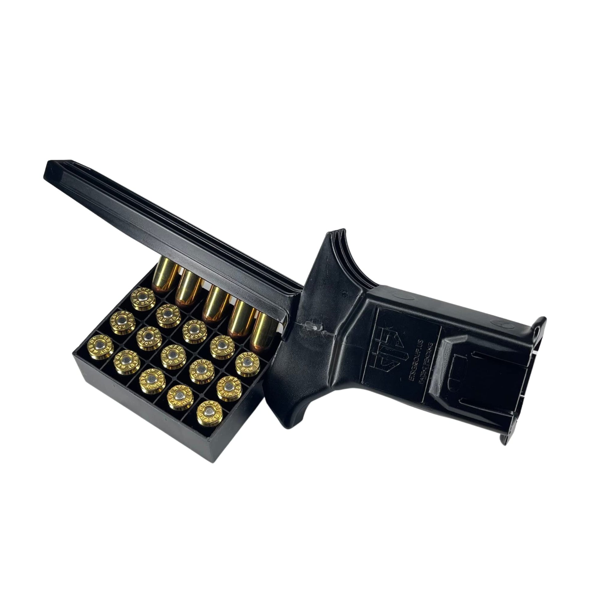 ETS Speed Loader Universal Pistol Handgun Magazine Reloader 45 Ammo - Opticdeals