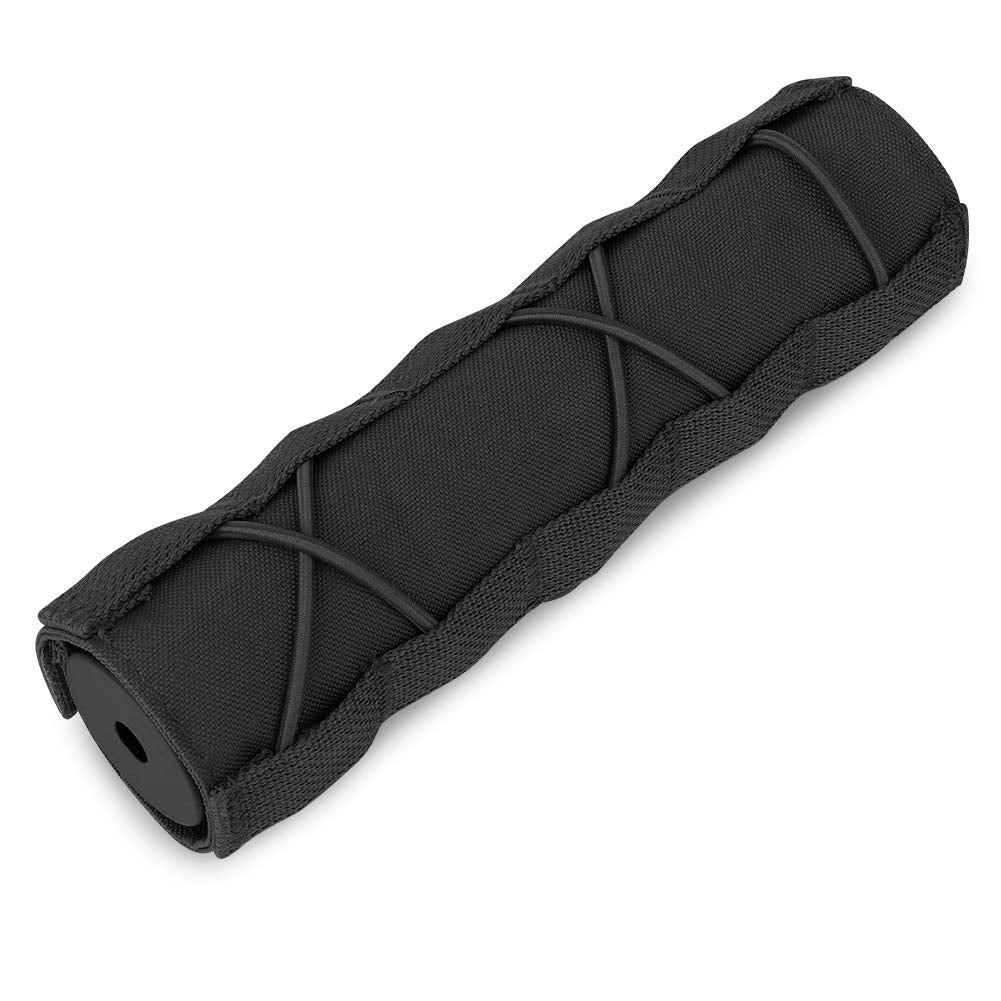 KRYDEX Tactical Airsoft Suppressor Cover 7 inch/18cm (BK) - Opticdeals