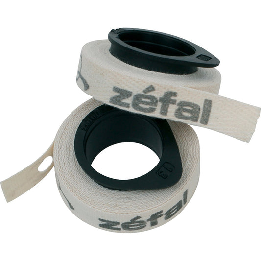 Zefal Cotton Rim Tapes by Pair - 22 mm Width, White - Opticdeals