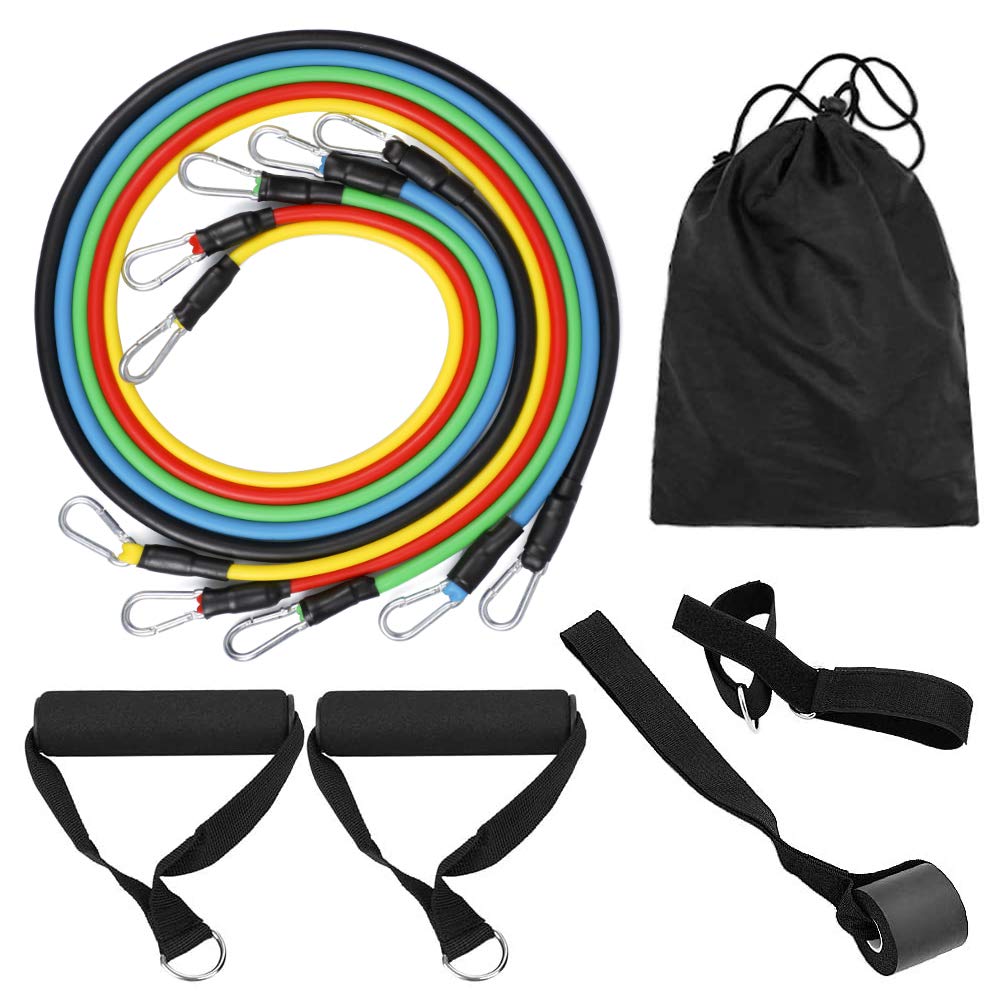 Workout Resistance Bands, Resistance Cords for Shoulder Exercise Comes with 2 - Opticdeals