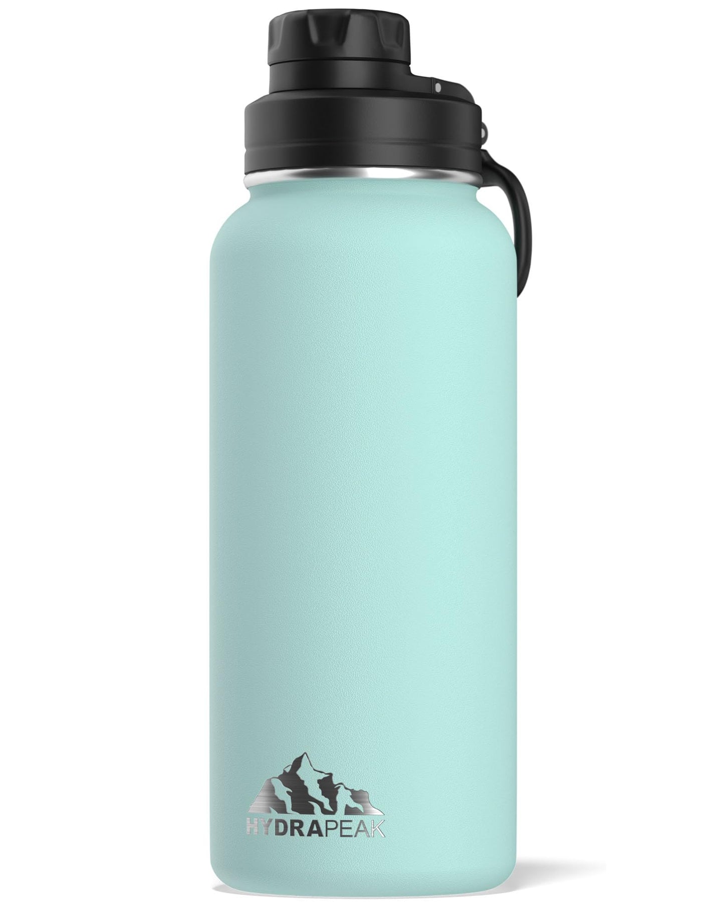 Hydrapeak 32oz Insulated Water Bottle with Chug Lid, Insulated Water Bottle, Thermal Water Bottle 32 Oz, Metal Water Bottle 32 Oz, Leak Proof Stainless Steel Water Bottles with Handle (Lilac) - Opticdeals