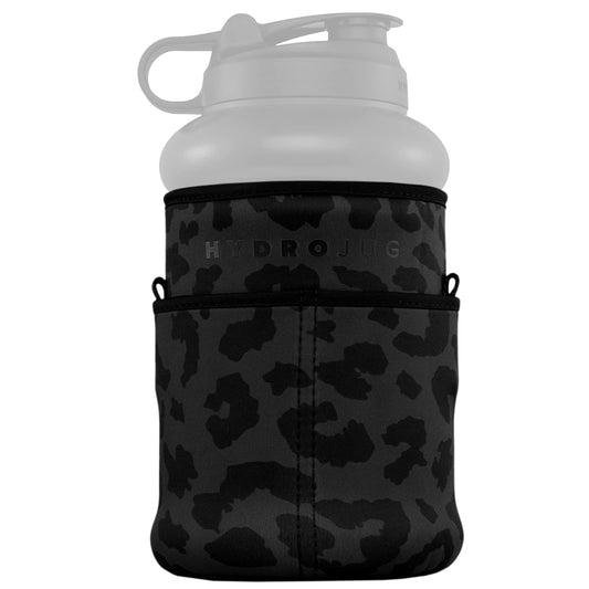 Hydrojug Sleeve - Multi-Pocket Insulated Neoprene Pouch for 73oz Half-Gallon - Opticdeals