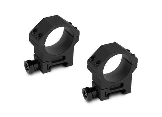 Monstrum Precision Picatinny Scope Rings | 30 mm Diameter | 1.00 inch Height - Medium - Opticdeals