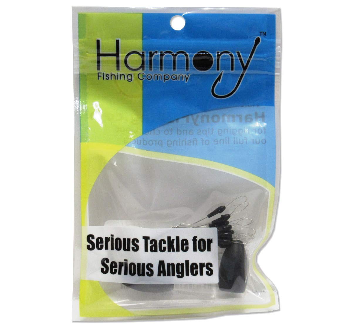 Harmony Fishing - Tungsten Flipping Weights  (1/4 oz (6 Pack)) - Opticdeals