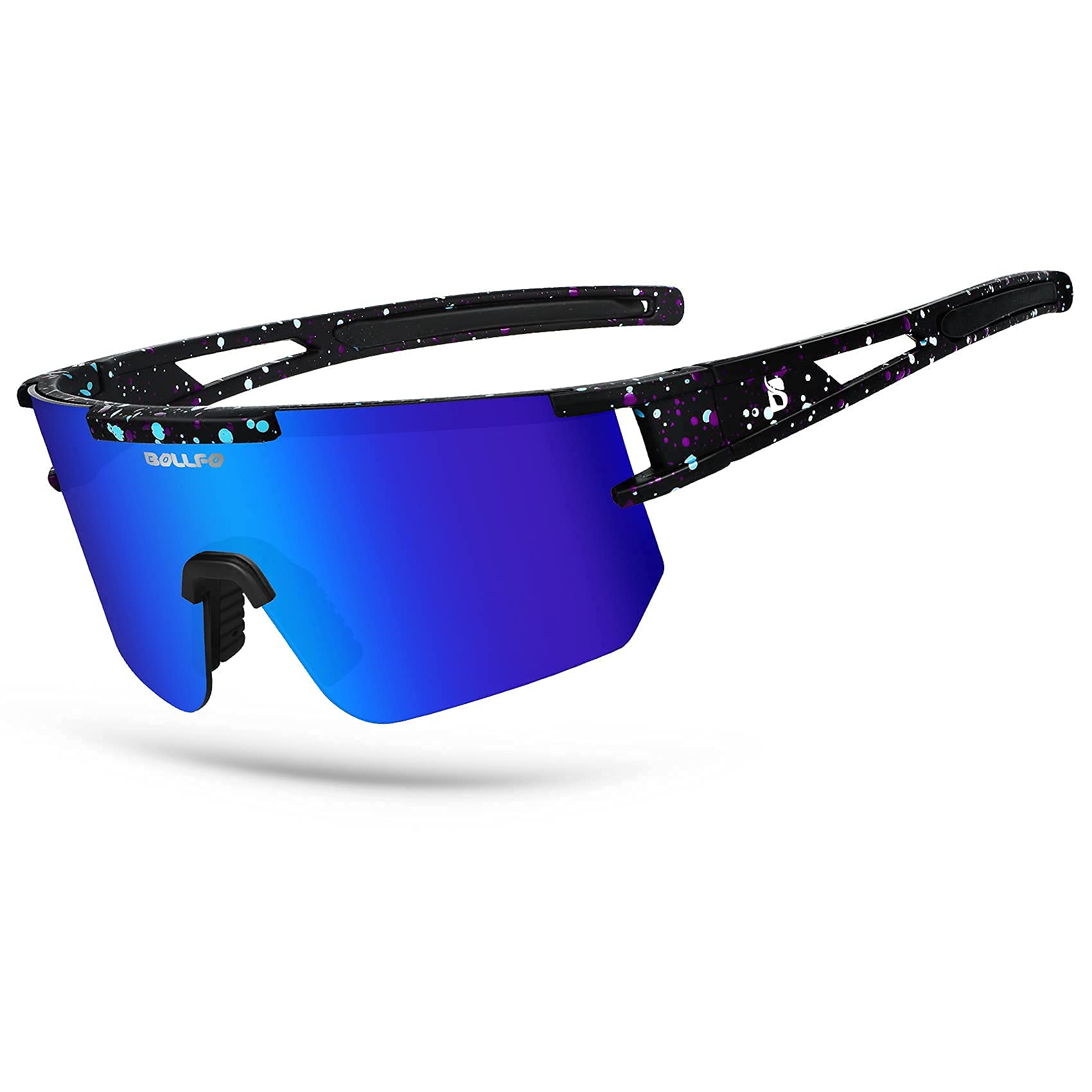 Zdatt Polarized Cycling Glasses Riding Baseball Sunglasses UV Protection Outdoor - Opticdeals