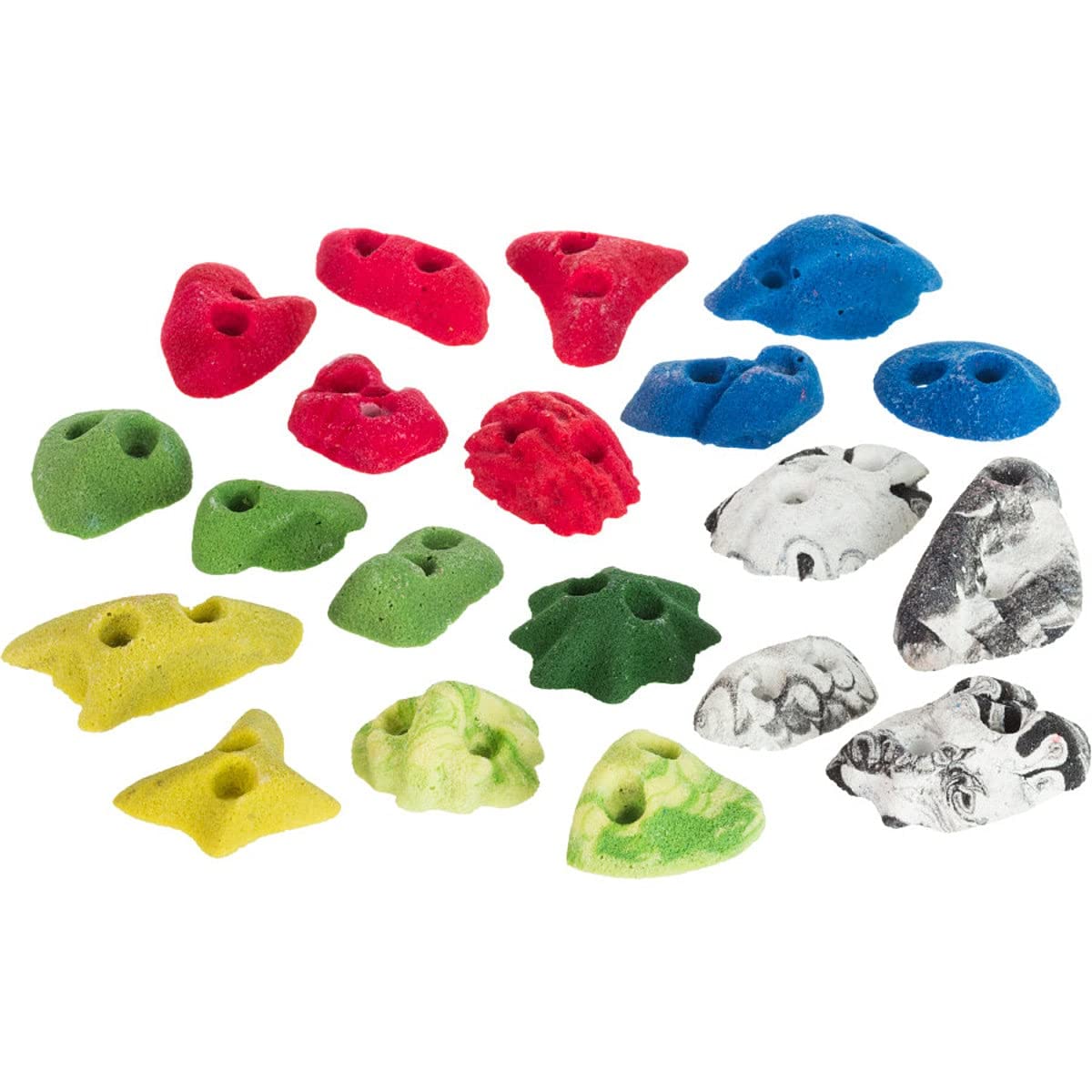 Metolius Screw-On Footholds - 20 Packs Polyurethane, One Size - Opticdeals