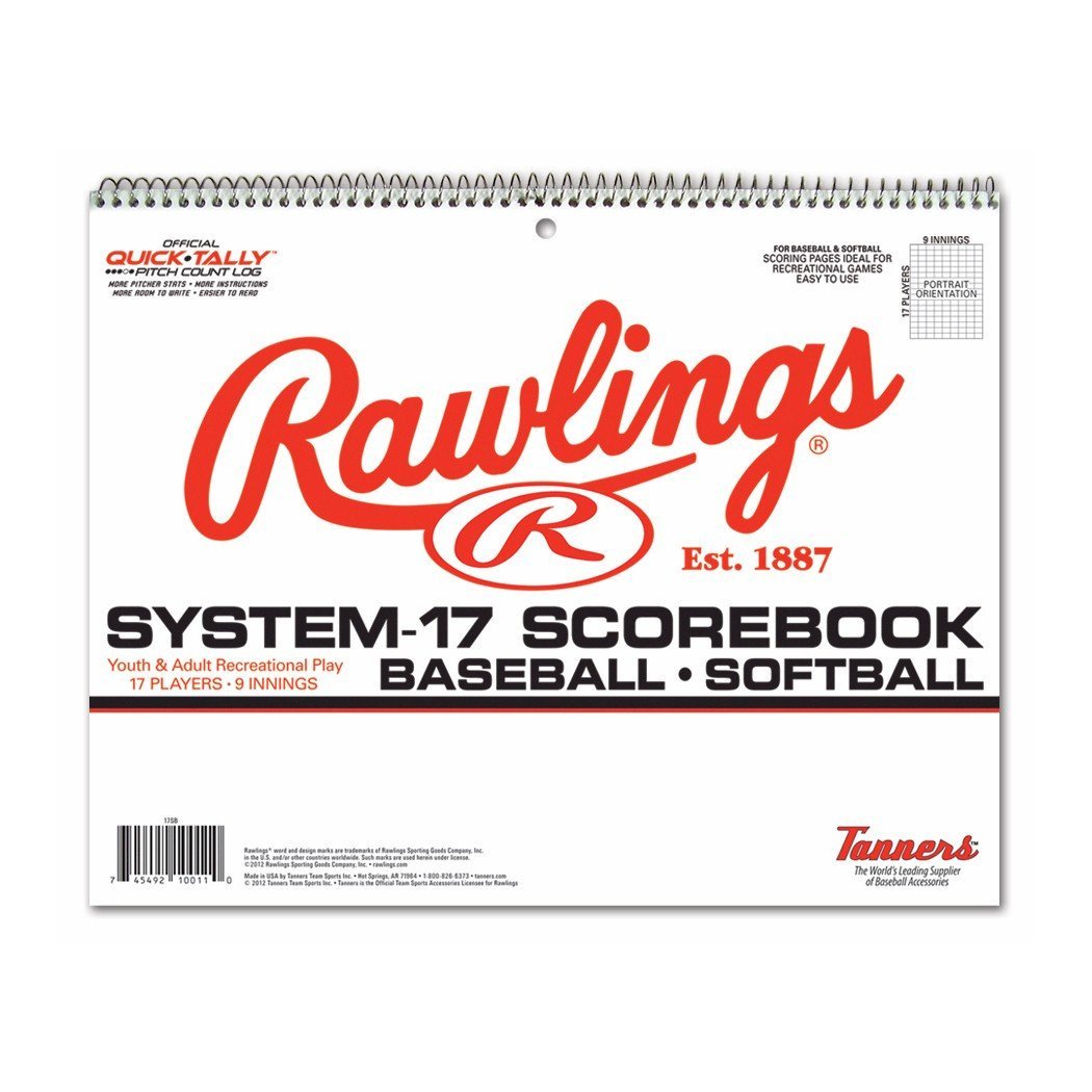 Rawlings System 17 Baseball/Softball Scorebook - Opticdeals