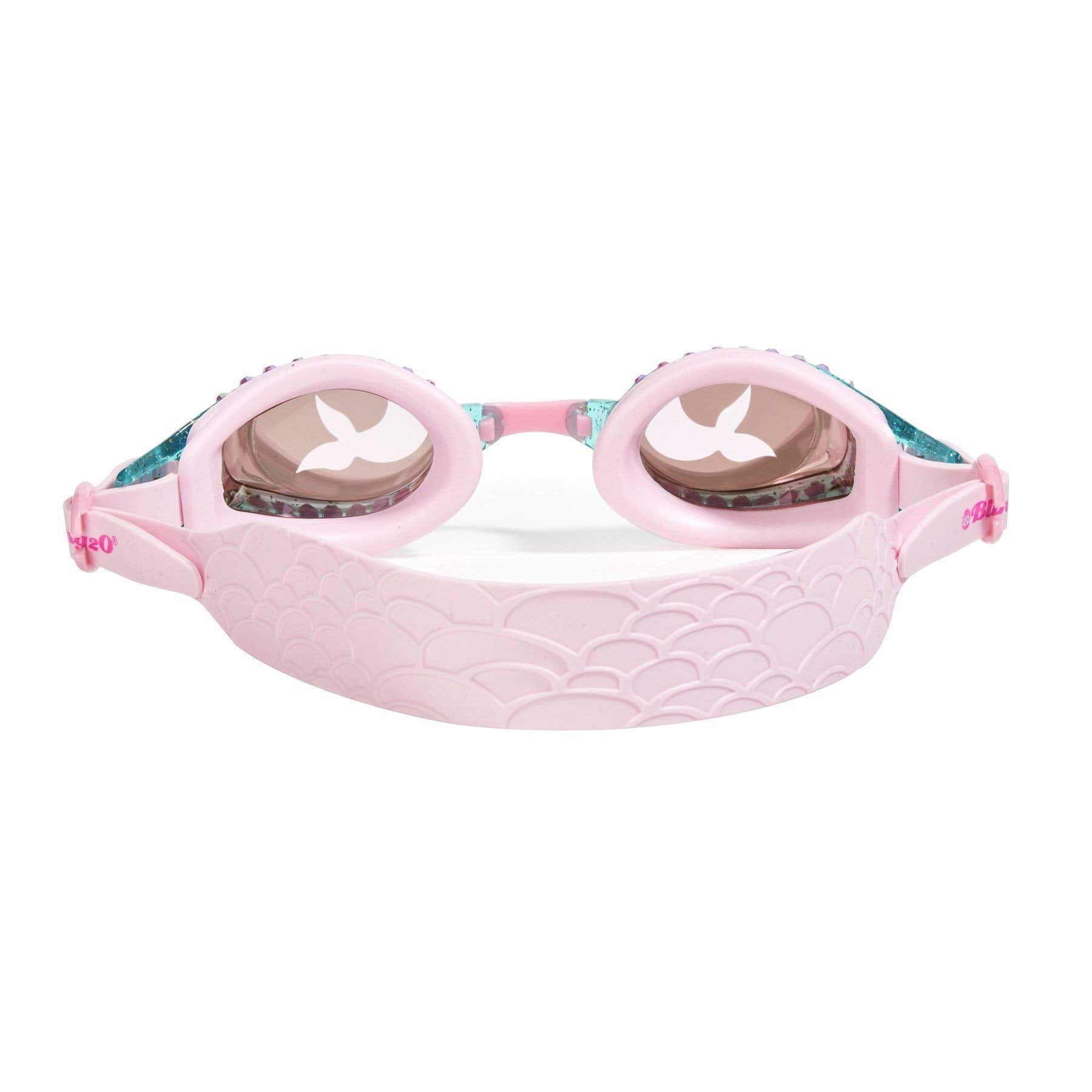 Bling2o Girls' Jewel Pink Swimming Goggles with UV Protection (Ages 3+ up) - - Opticdeals