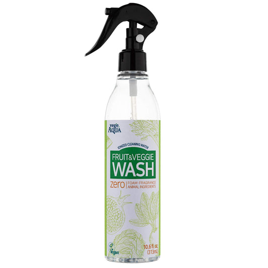 Vege Aqua Vegeaqua Fruit and Veggie wash 10.6 fl oz, Transparent - Opticdeals