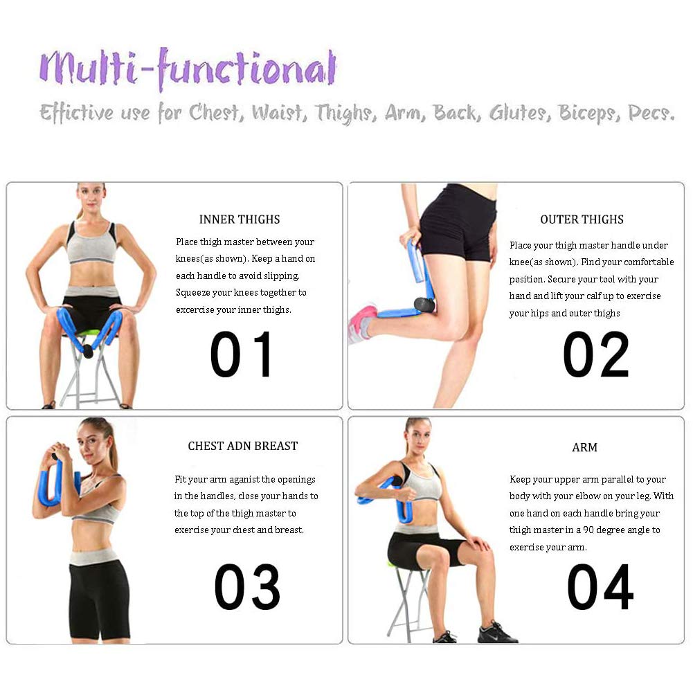 YNXing thighmaster Exercise Leg Machine Workout Equipment Women Fitness Home Gym - Opticdeals