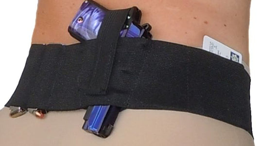 Hidden Heat 3 - Women's & Men's Belly Band Tactical Concealed Carry Gun Holster - Opticdeals