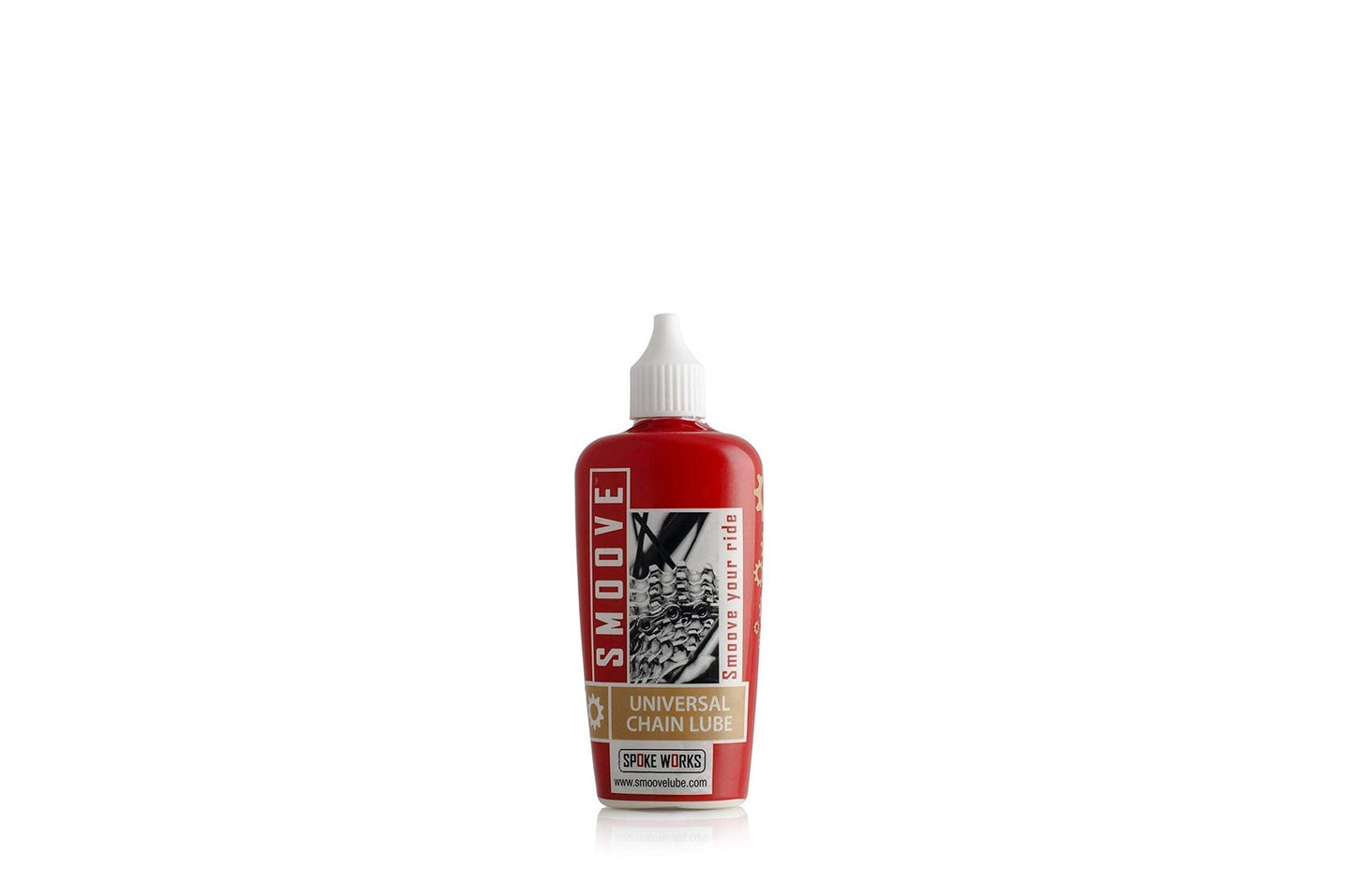 Smoove Universal Chain Lube Ultimate Bicycle Chain Lubricant for Mountain, Road, Gravel, Cyclocross Bikes Long-Lasting and Durable. - Opticdeals