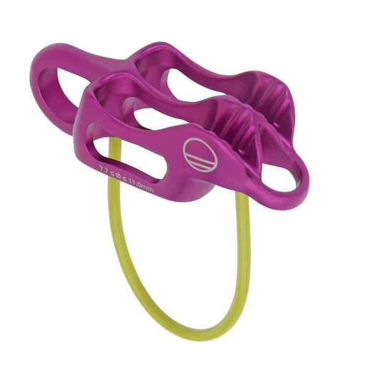 Wild Country Pro Guide Lite Belay Device - Purple/Green - Opticdeals