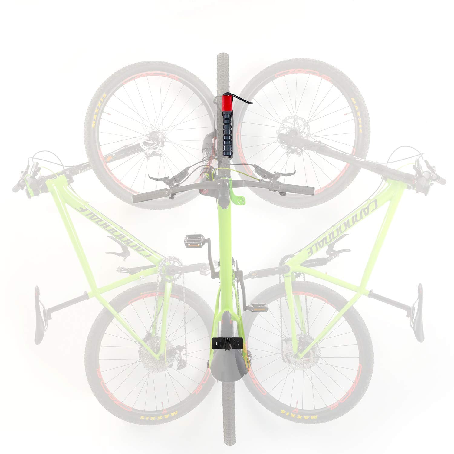 Vertical  Garage Bike Rack  Storage Mount Space Saver - Opticdeals