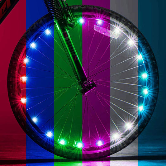 LeBoLike Bike Spoke Lights Cycling Bike Wheel Lights for Bicycle Decoration - Opticdeals