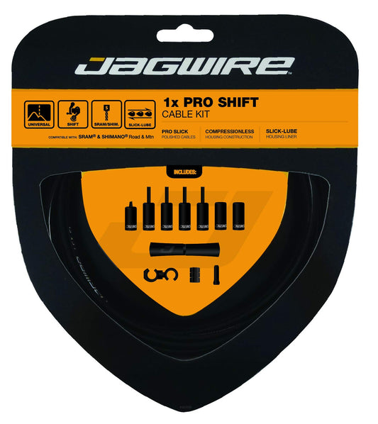 Jagwire Pro Unisex Adult Cables and Sheaths, Black, One Size - Opticdeals