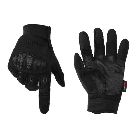 Tactical Motorcycle  Gloves, Touchscreen Training Gloves with Hard Knuckle - Opticdeals