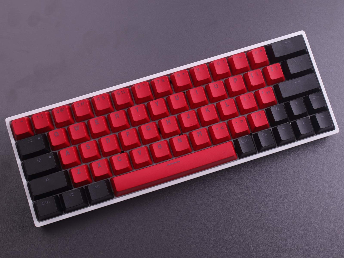 64 Keycaps Backlight Two-Color Mechanical Keyboard Keycaps PBT Keycap for GK64 / - Opticdeals