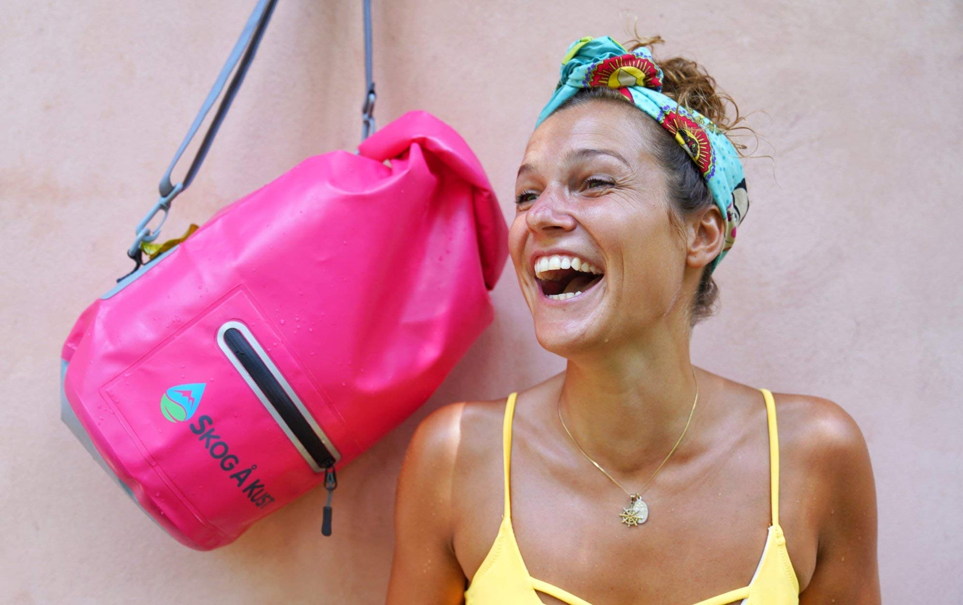 Skog Å Kust DrySak Waterproof Dry Bag | 10L Pink - Opticdeals