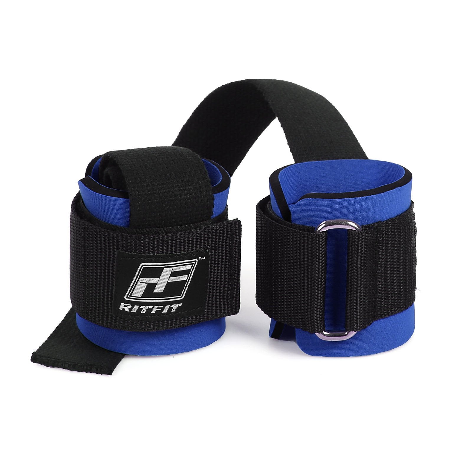 RitFit Lifting Straps + Wrist Protector for Weightlifting, Bodybuilding, MMA, Powerlifting, Strength Training ~ Men & Women - Opticdeals