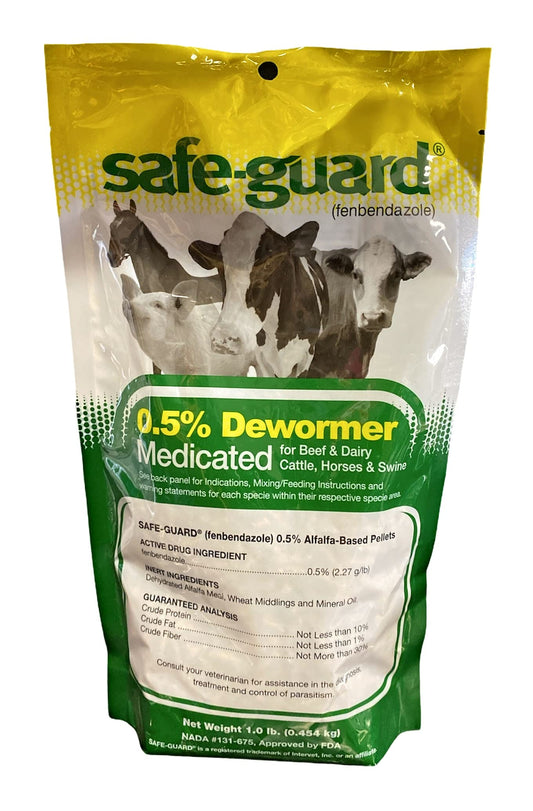 Safe Guard Pellet Multi Species 0.5% Dewormer - Opticdeals