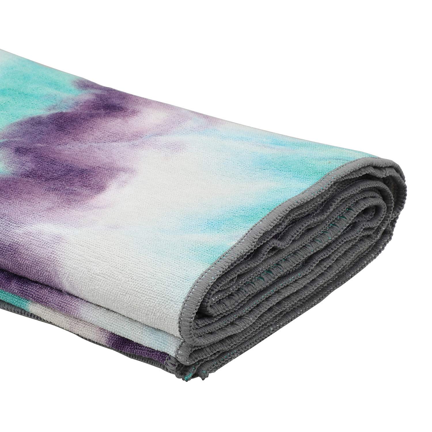 Yoga Towels , Non Slip Hot Yoga Towel Skidless Waffle Texture, 100% Absorbent Odorless Microfiber Yoga Blanket, Standard Sized 24 inchx1 - Opticdeals