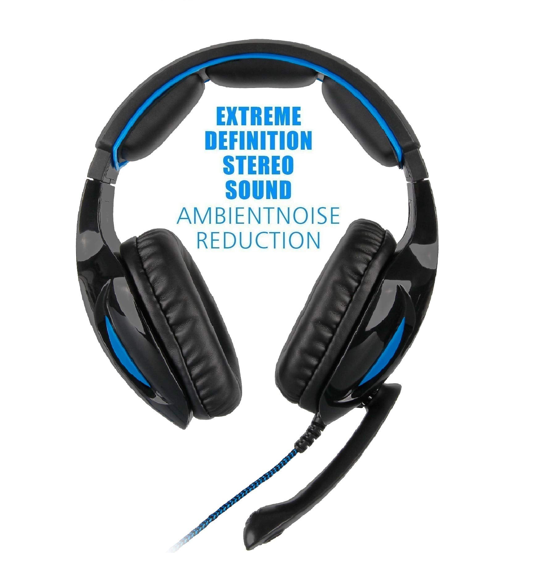 SADES SA816 Stereo Gaming Headset Heahphone for PC MAC PS4 Xbox One with - Opticdeals