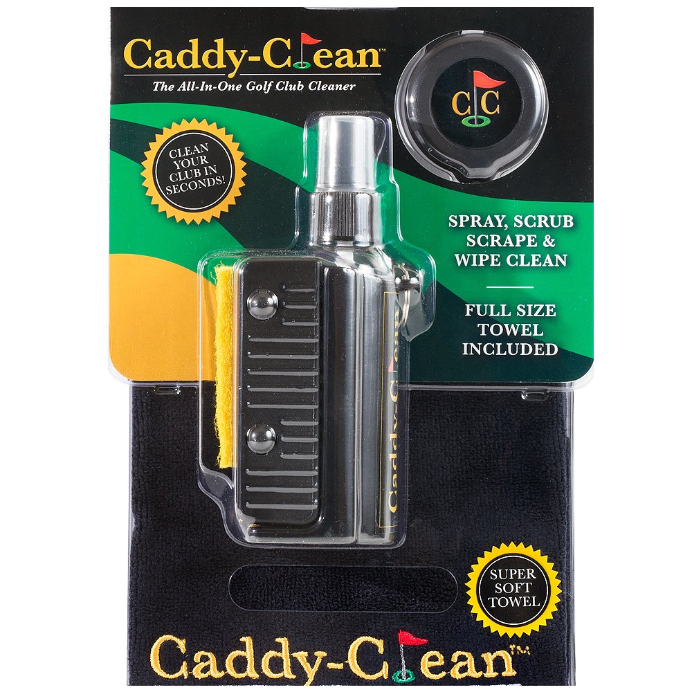 CaddyClean All In One Golf Club Cleaner 2016 Black - Opticdeals