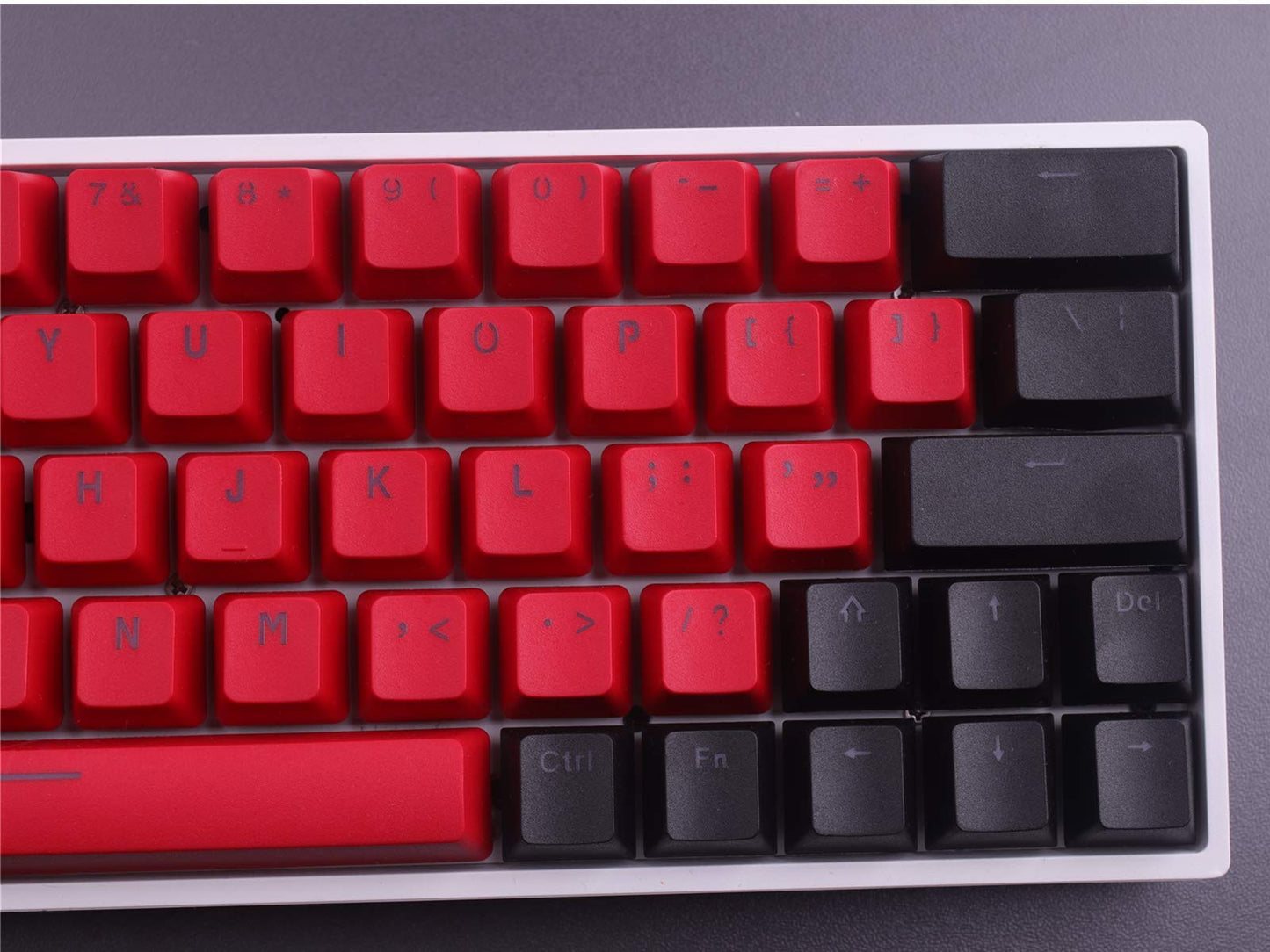 64 Keycaps Backlight Two-Color Mechanical Keyboard Keycaps PBT Keycap for GK64 / - Opticdeals