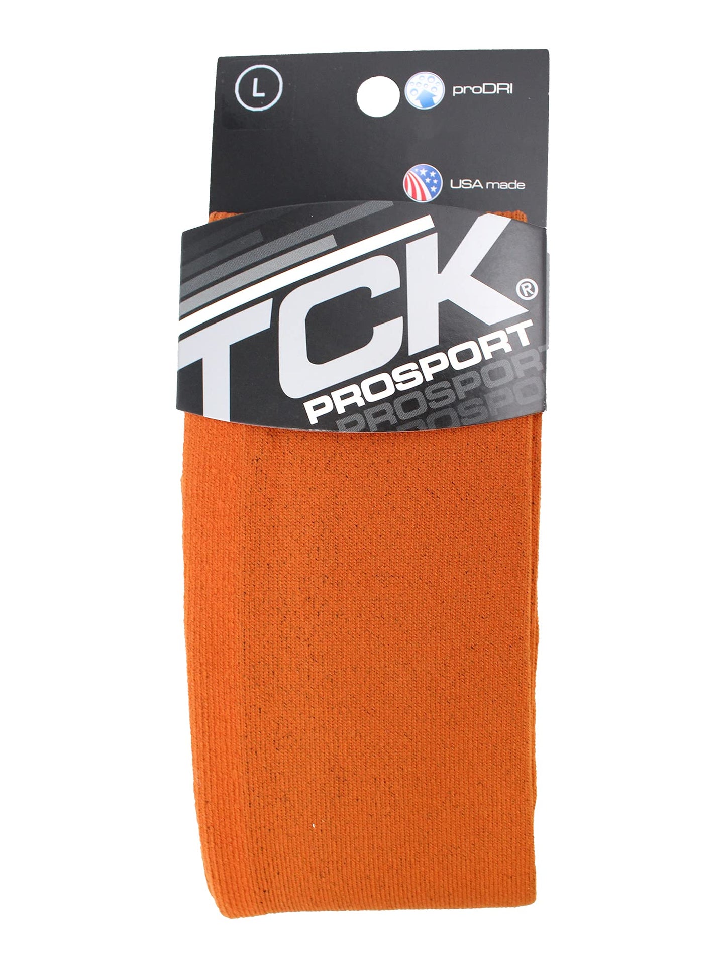 TCK Prosport Performance Tube Socks (Texas Orange, Medium) - Opticdeals